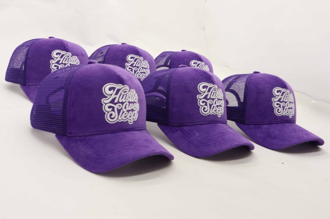 LA LA Foam Trucker - Purple – Bill Hustler